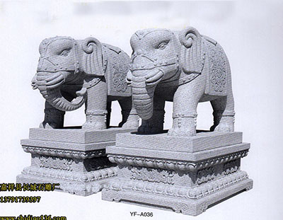 澳门庄闲和玩法规则介绍-寺院雕刻-六牙神象石刻